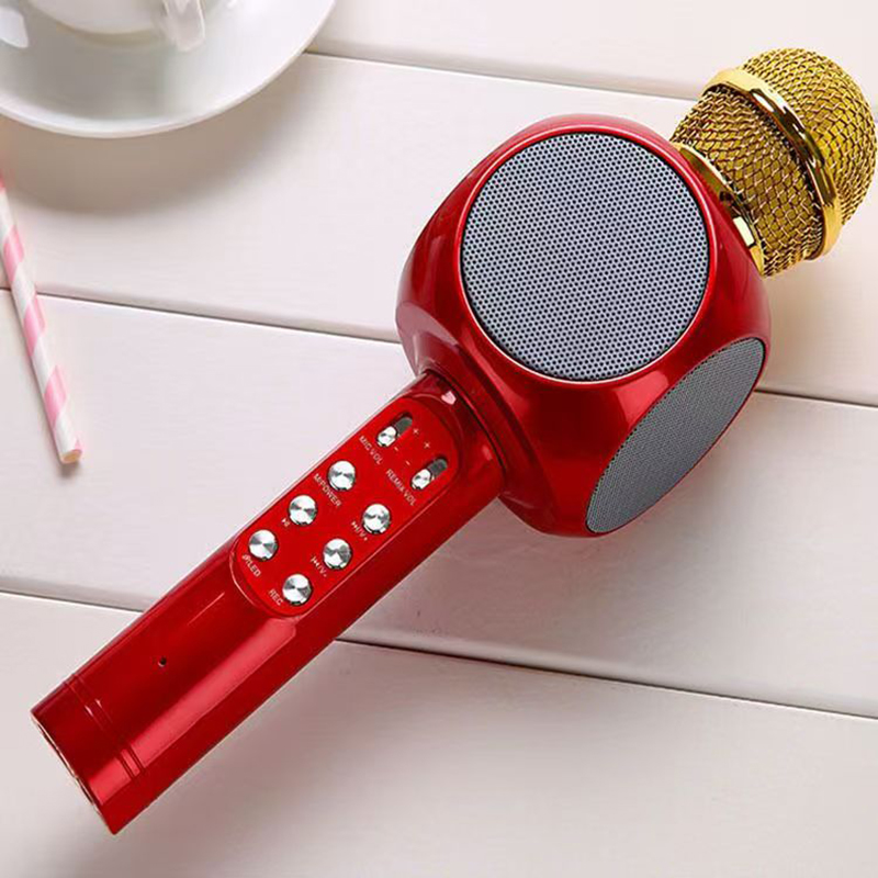 Kids Microphone Karaoke - WS1816 Mikrofon Karaoke Anak Nirkabel Mikrofon
