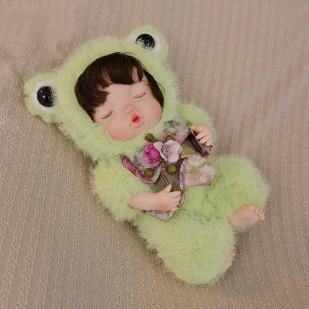Kids Toys Xmas - Boneka Bayi Reborn 10 Inci, Boneka
