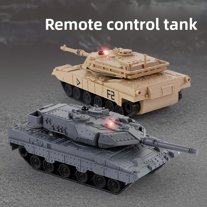 Kids' Toys Channel - Tank RC 6 Saluran yang Ditingkatkan,