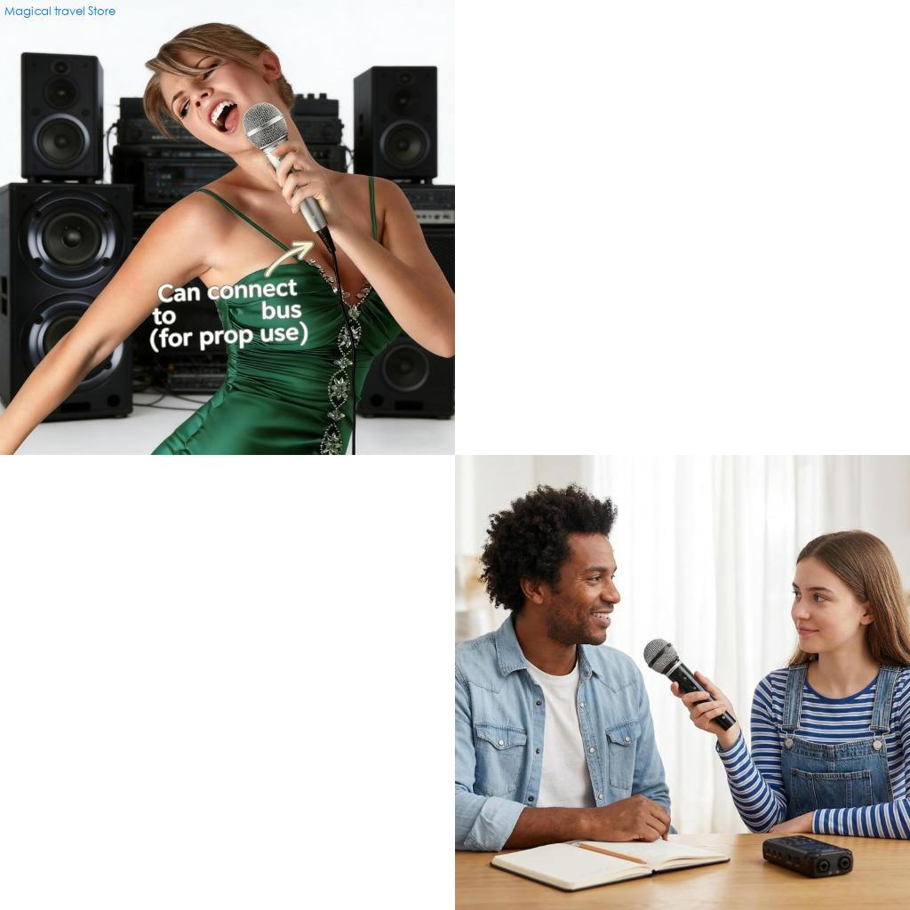 Kids Microphone Karaoke - N2UB Alat Peraga Mikrofon Palsu Genggam