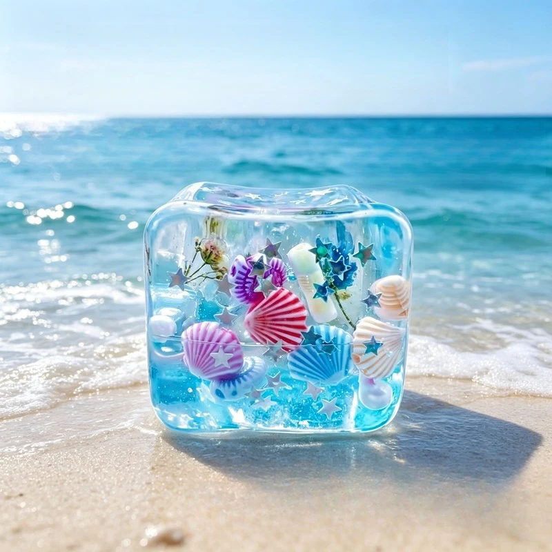 Sensory Fidget Toys - Mainan Squishy Slow Rising Berbentuk Kerang
