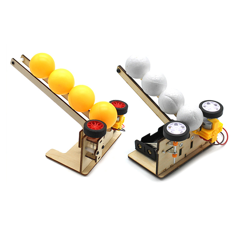 Science Experiment Kit - Perangkat Pelontar Bola Otomatis untuk Siswa,