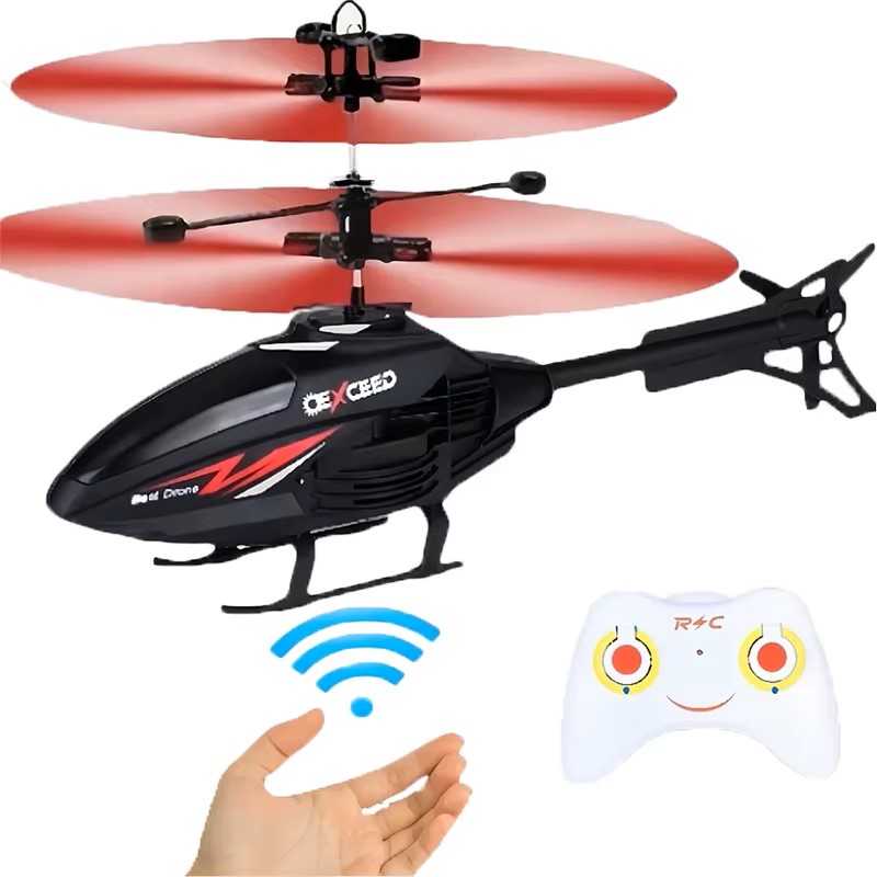 Kids' Toys Channel - Helikopter Suspensi Kontrol Gerakan 2 Saluran