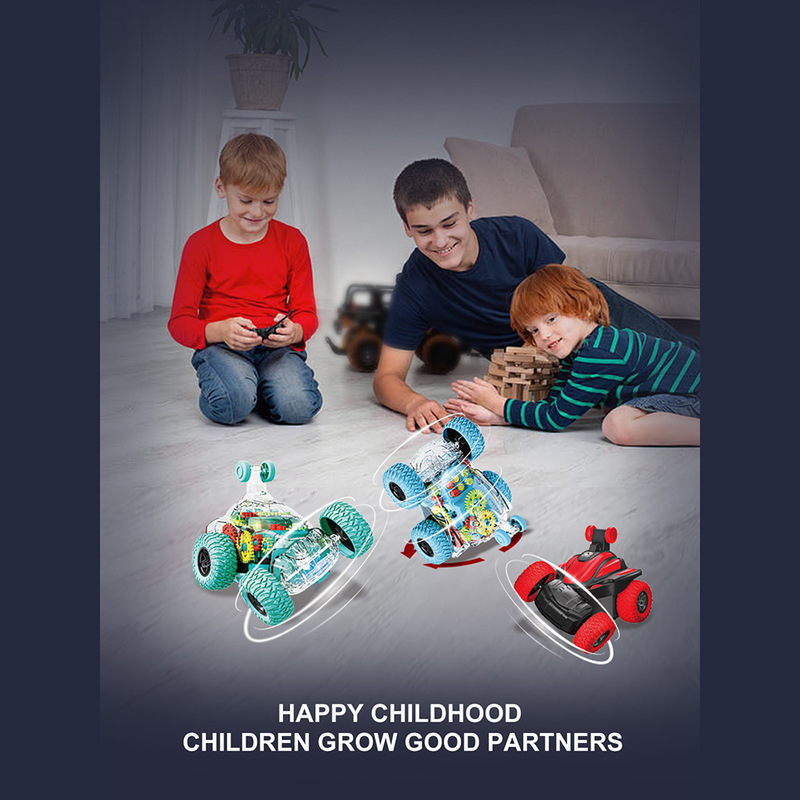 Kids' Toys Channel - Mobil Stunt Flip Nirkabel dengan Remote