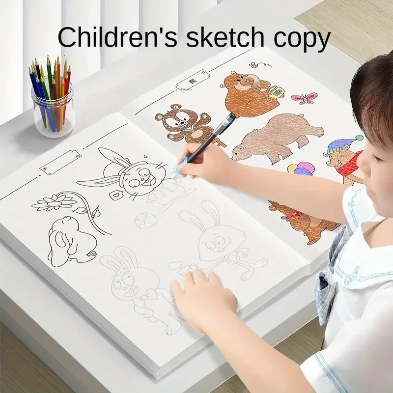 Kids Toys Now - Buku pelacak garis gambar anak, pena