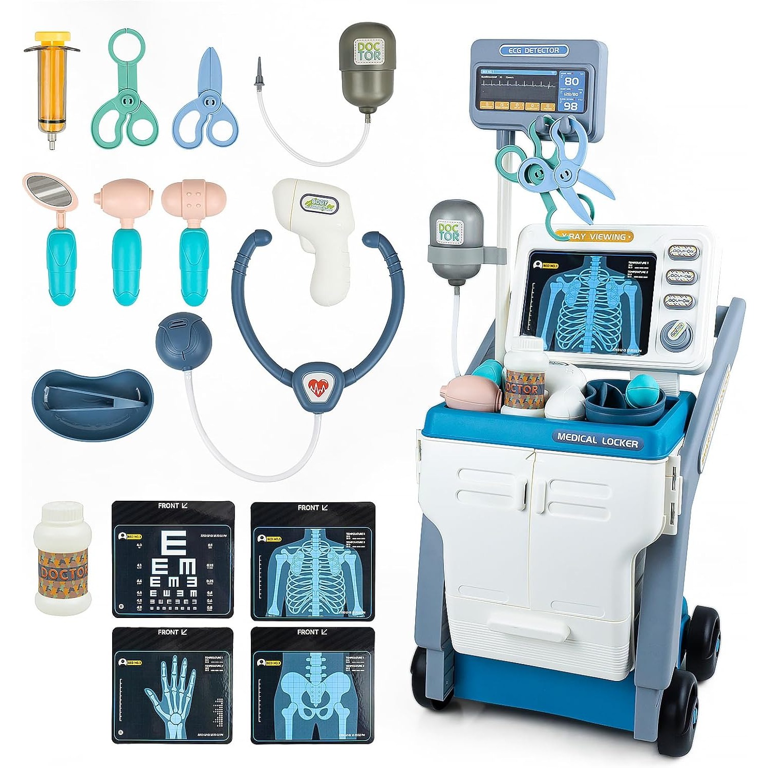 Kids Xray Toys - Mainan Kit dokter, mainan Kit dokter