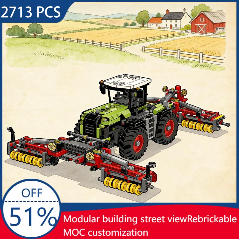 Kids Quarry Toys - BARU 2713Pcs Moc Mewah Teknologi Tinggi