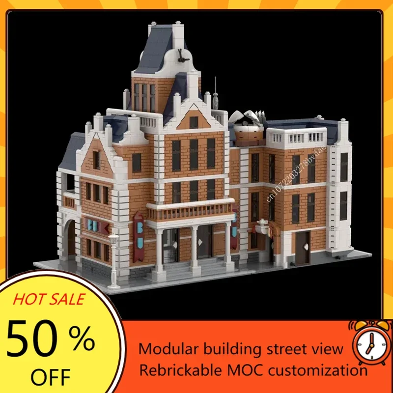 Kids Toys Xmas - 3998 Buah Kustom MOC Modular Universitas