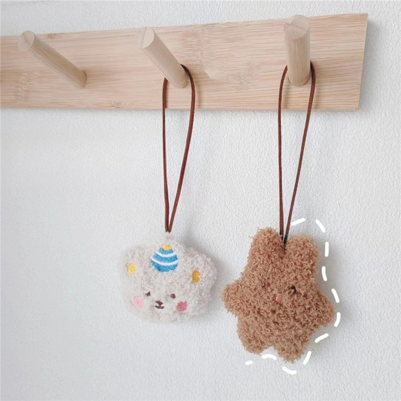 Gantungan Tas Beruang Bulu Lem - Kids Toys Names ulasan dan harga