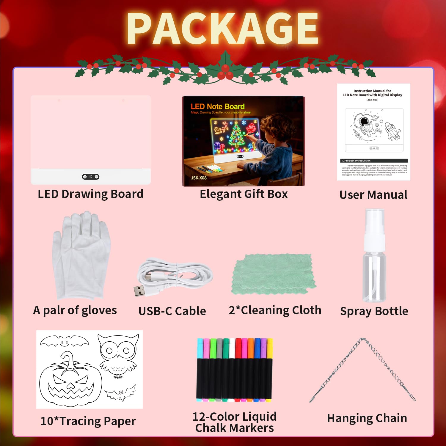 Papan Gambar LED Isi Ulang unt - Kids Toys Drawing ulasan dan harga