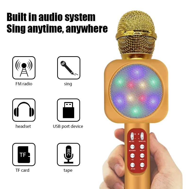 WS1816 Mikrofon Karaoke Anak N - Kids Microphone Karaoke ulasan dan harga