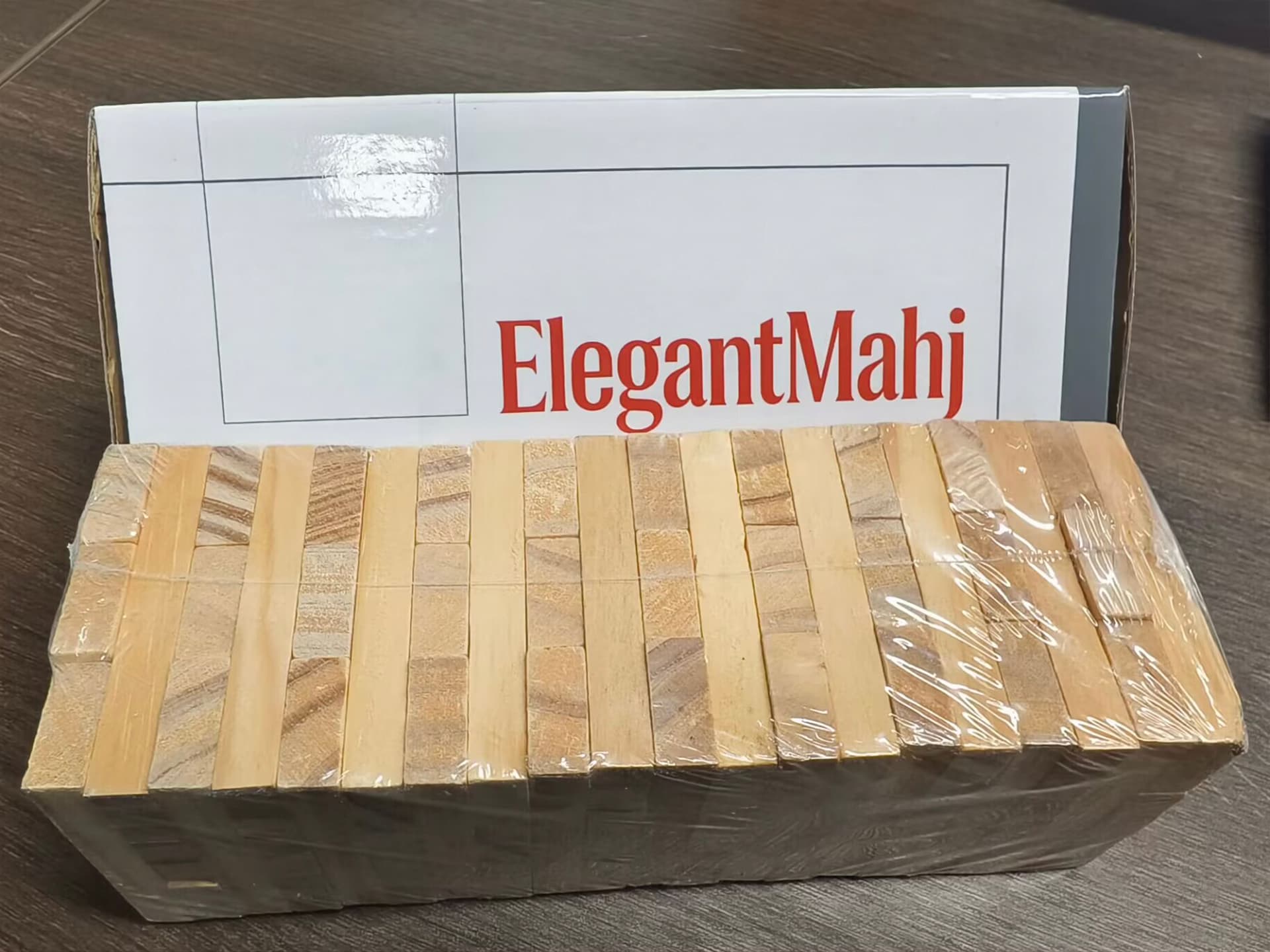 Permainan Menumpuk Balok Kayu  - Wooden Blocks Stacking ulasan dan harga