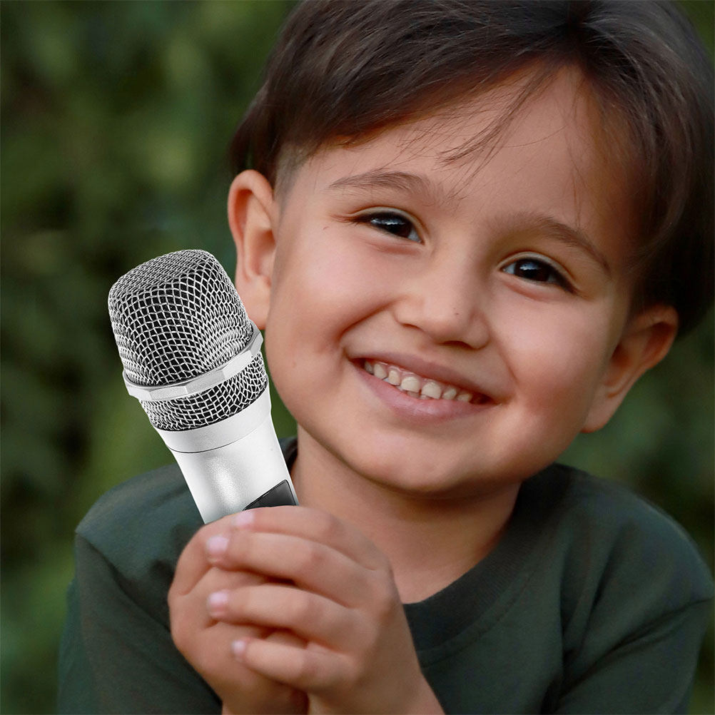 2 Buah Mikrofon Palsu Realisti - Kids Microphone Karaoke ulasan dan harga