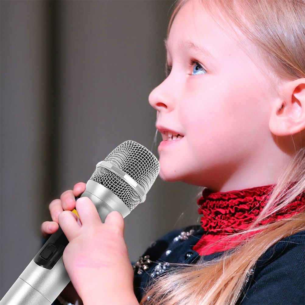 2 Buah Mikrofon Palsu Realisti - Kids Microphone Karaoke ulasan dan harga