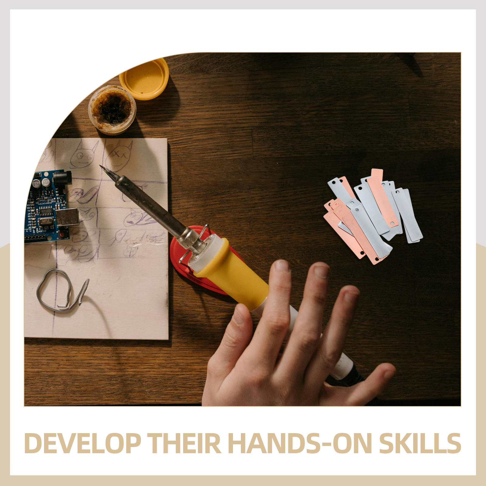 Lembaran Elektroda Tembaga dan - Science Experiment Kit ulasan dan harga