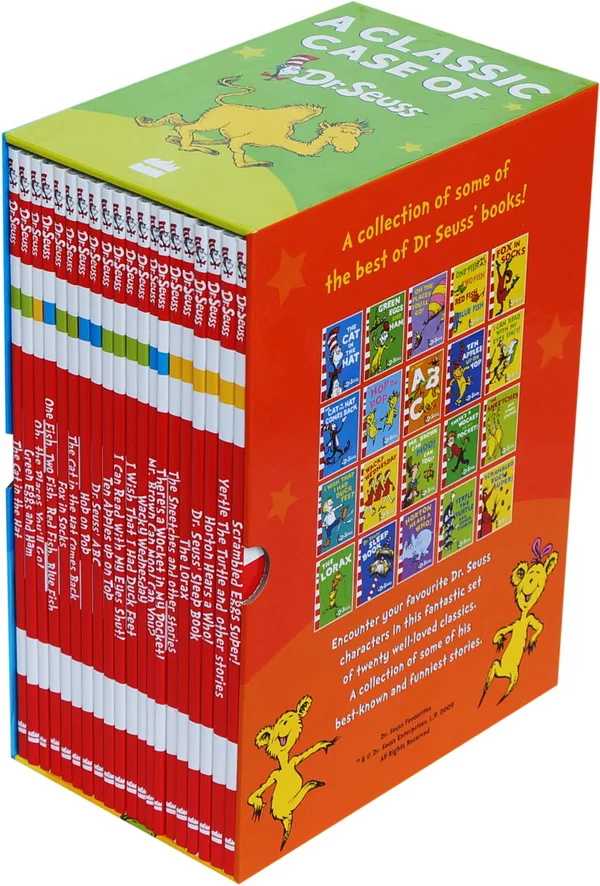 20 buku kasus klasik Dr. Seuss - Kids Toys Now ulasan dan harga