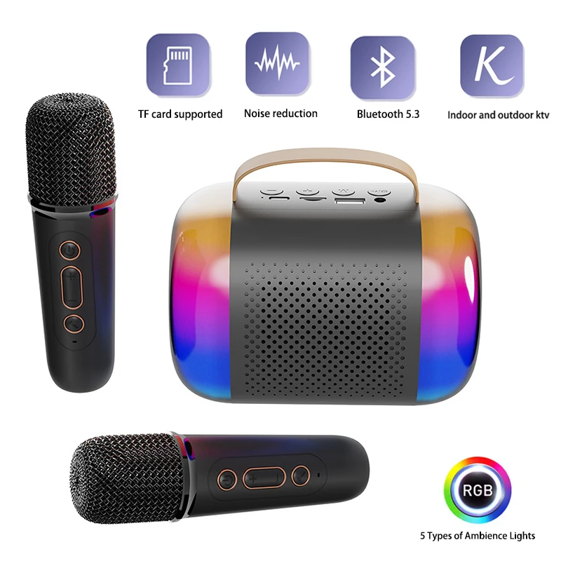 Speaker Mikrofon Mini Baru Unt - Kids Microphone Karaoke ulasan dan harga