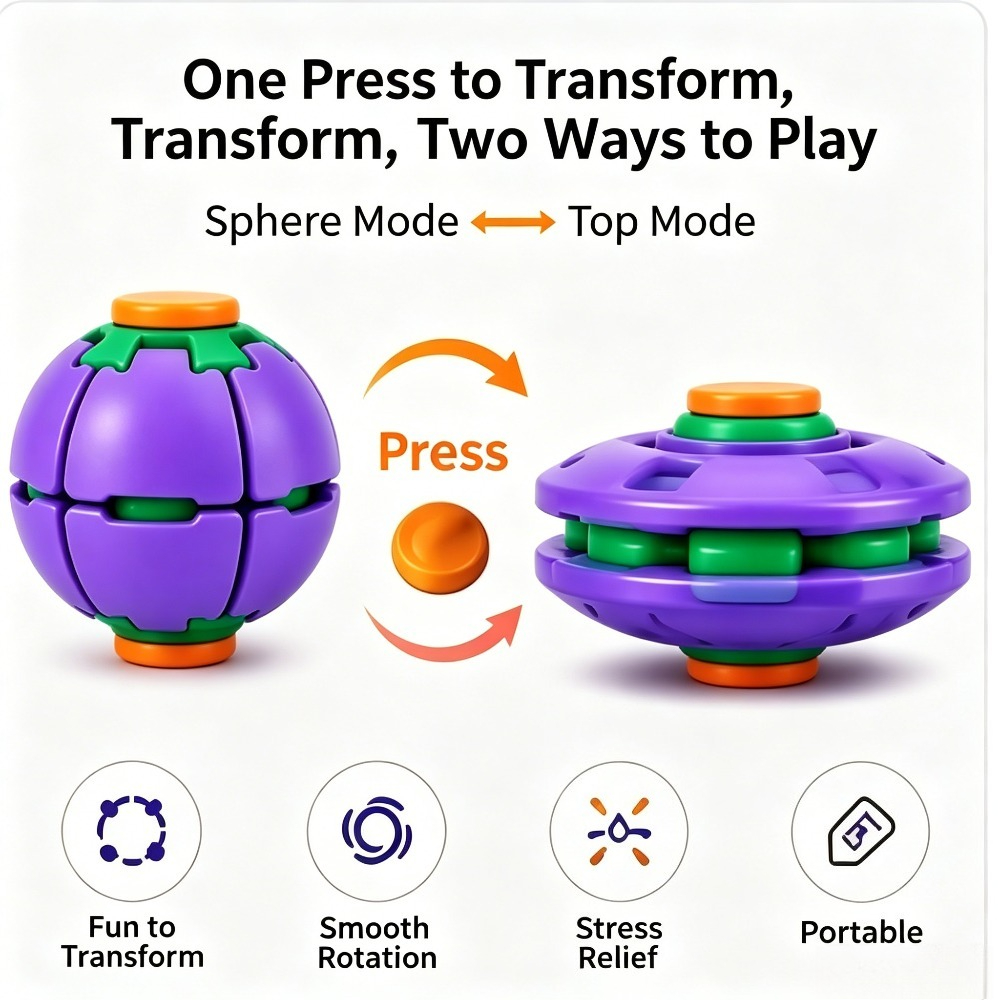 Mainan Fidget Spinner Bola yan - Sensory Fidget Toys ulasan dan harga