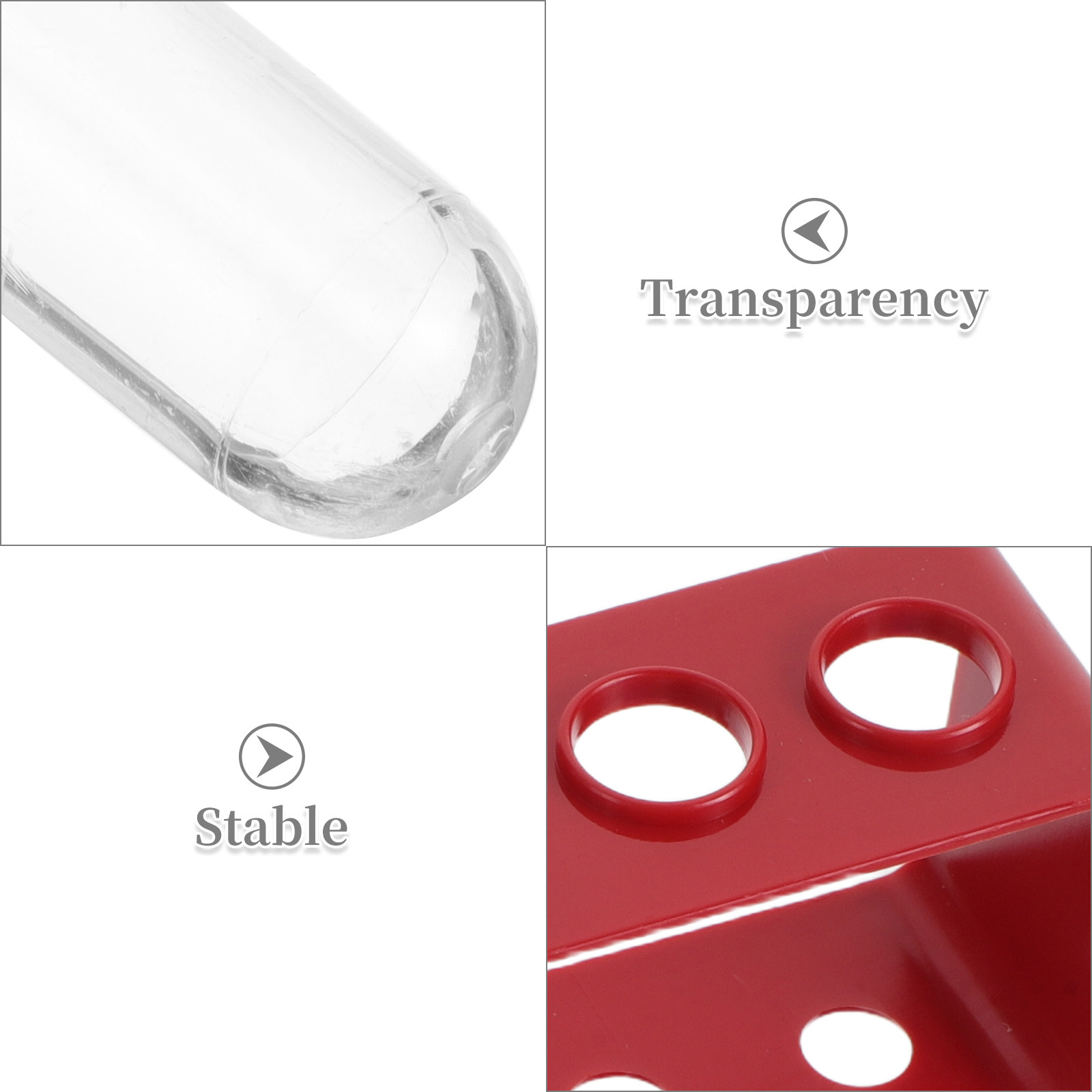 1Set Tabung Uji Sains Plastik  - Science Experiment Kit ulasan dan harga