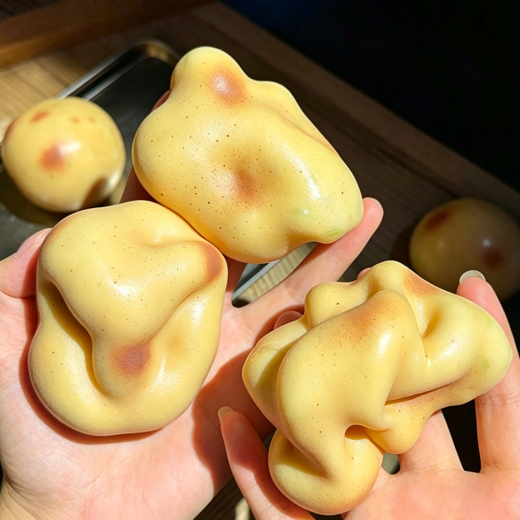 Bola Stres Squishy Kentang Ren - Sensory Fidget Toys ulasan dan harga