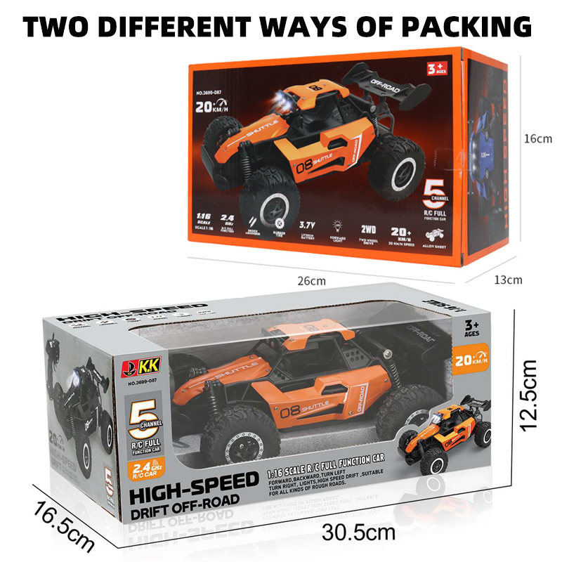 Mobil RC Kecepatan Tinggi 1:16 - Kids' Toys Channel ulasan dan harga