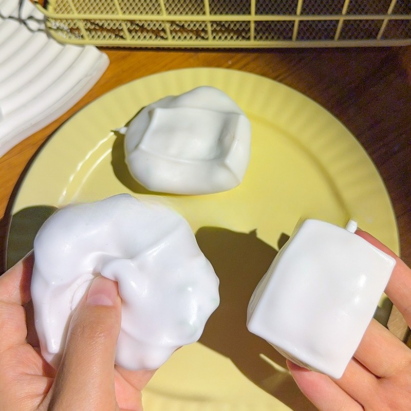 Bola Anti-Stres Bentuk Tahu, D - Sensory Fidget Toys ulasan dan harga