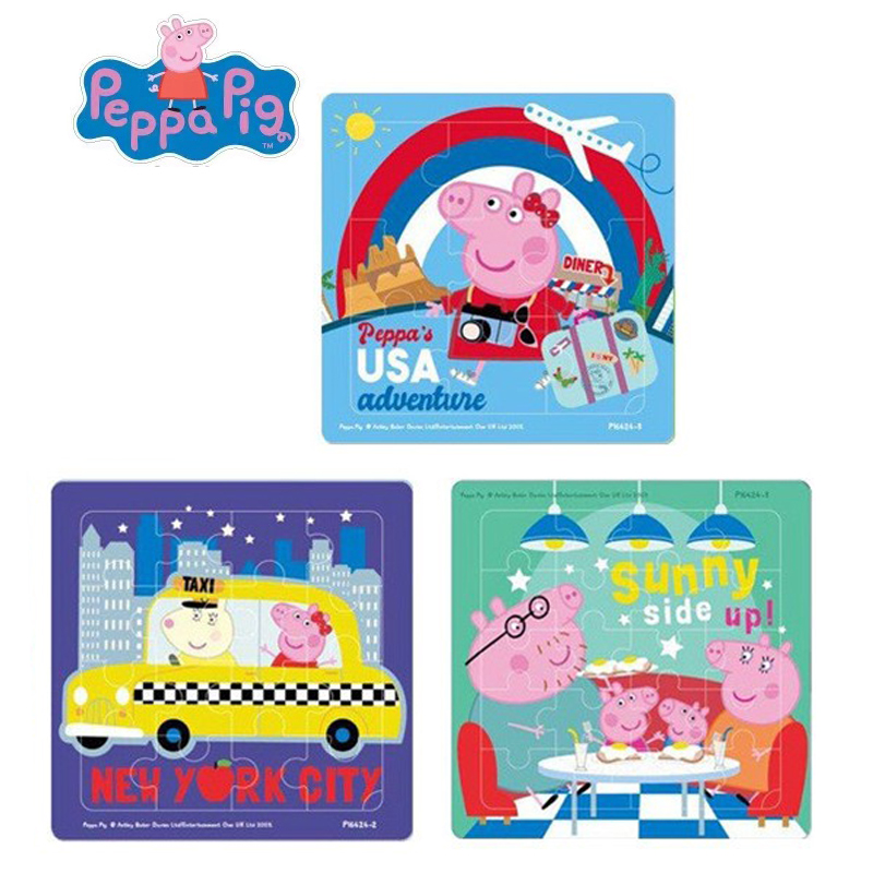 Peppa mainan Puzzle MINI, teka - Kids Toys Xmas ulasan dan harga