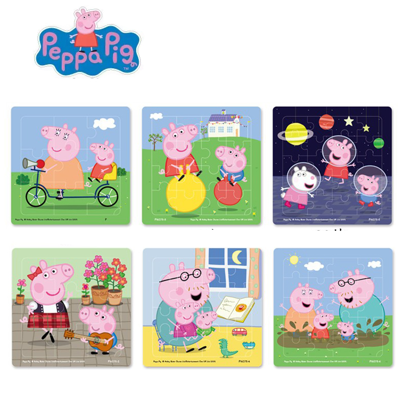 Peppa mainan Puzzle MINI, teka - Kids Toys Xmas ulasan dan harga