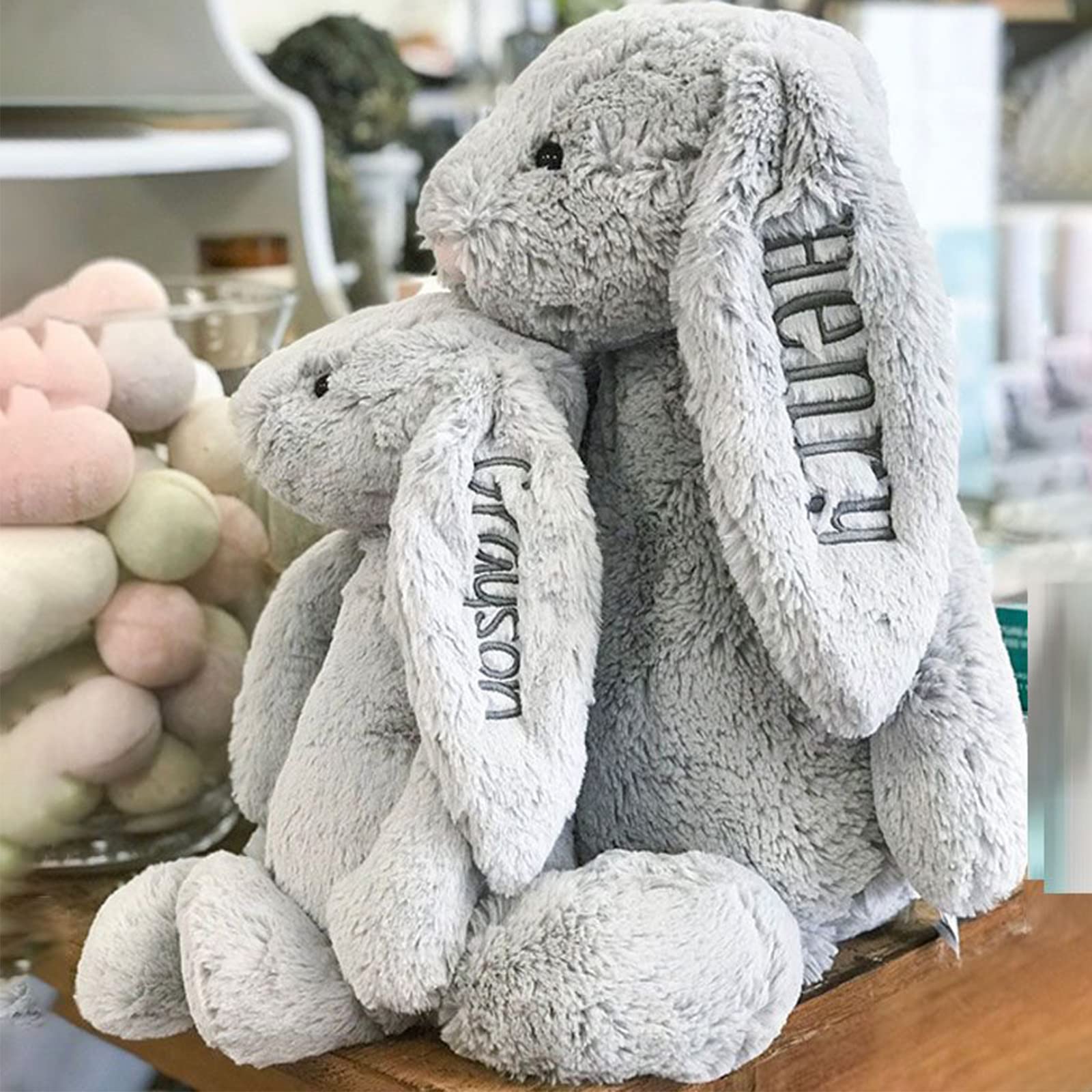 Mainan kelinci mewah bordir se - Kids Toys Names ulasan dan harga