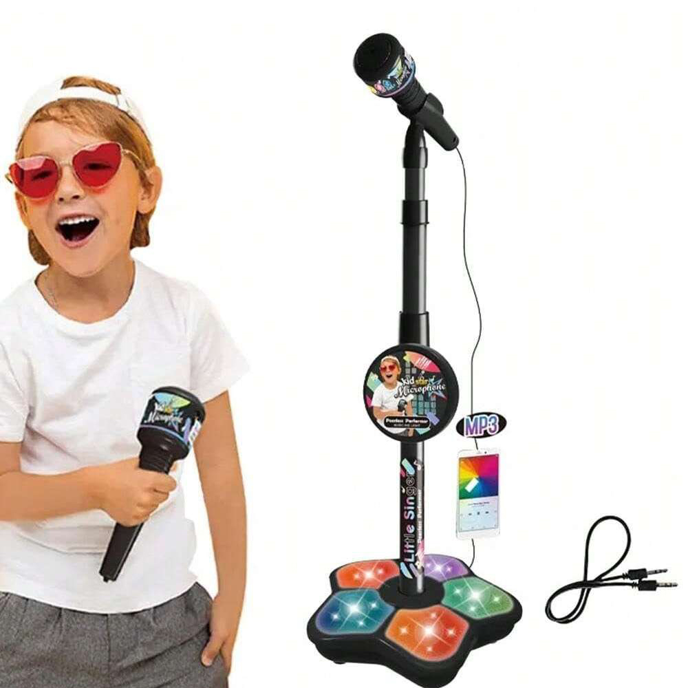 Mainan Dudukan Mikrofon Anak,  - Kids Microphone Karaoke ulasan dan harga