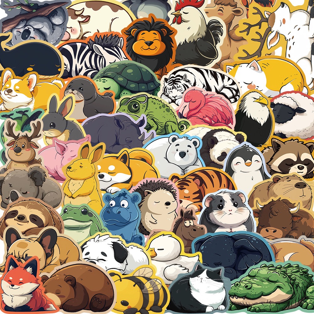Stiker tidur kucing Corgi, 10/ - Kids Toys 10 Year Old ulasan dan harga