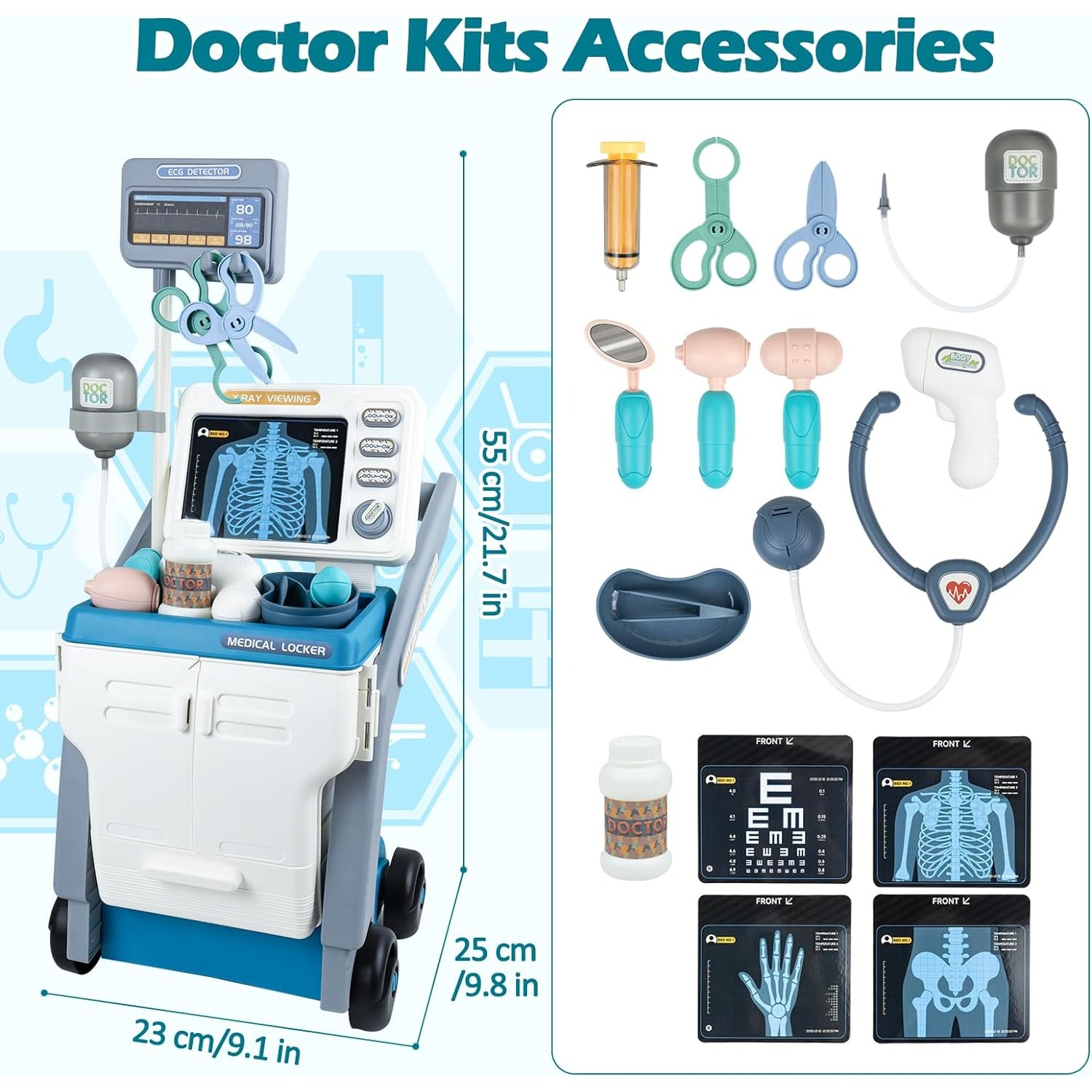 Mainan Kit dokter, mainan Kit  - Kids Xray Toys ulasan dan harga