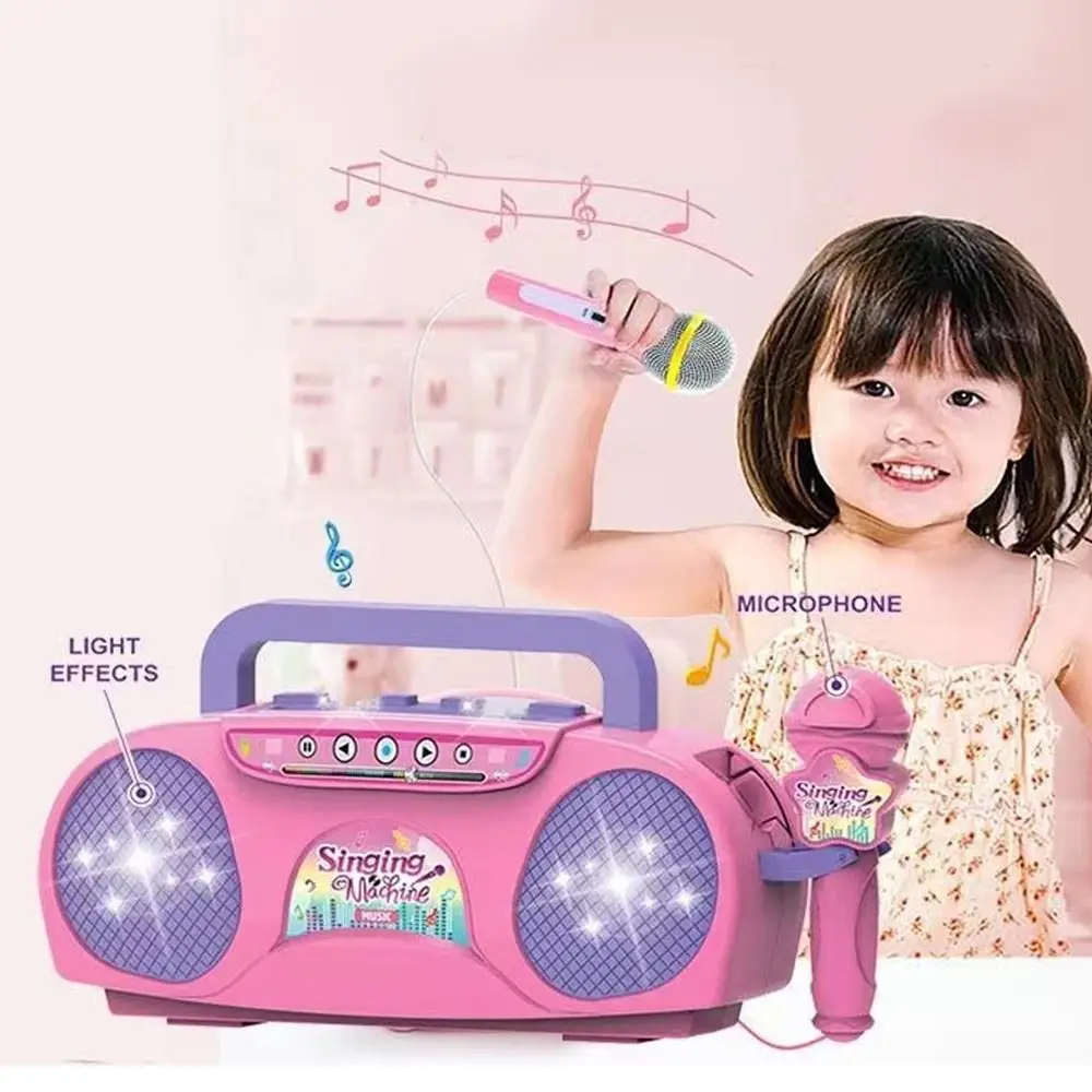 Alat Musik Mikrofon Mesin Kara - Kids Microphone Karaoke ulasan dan harga