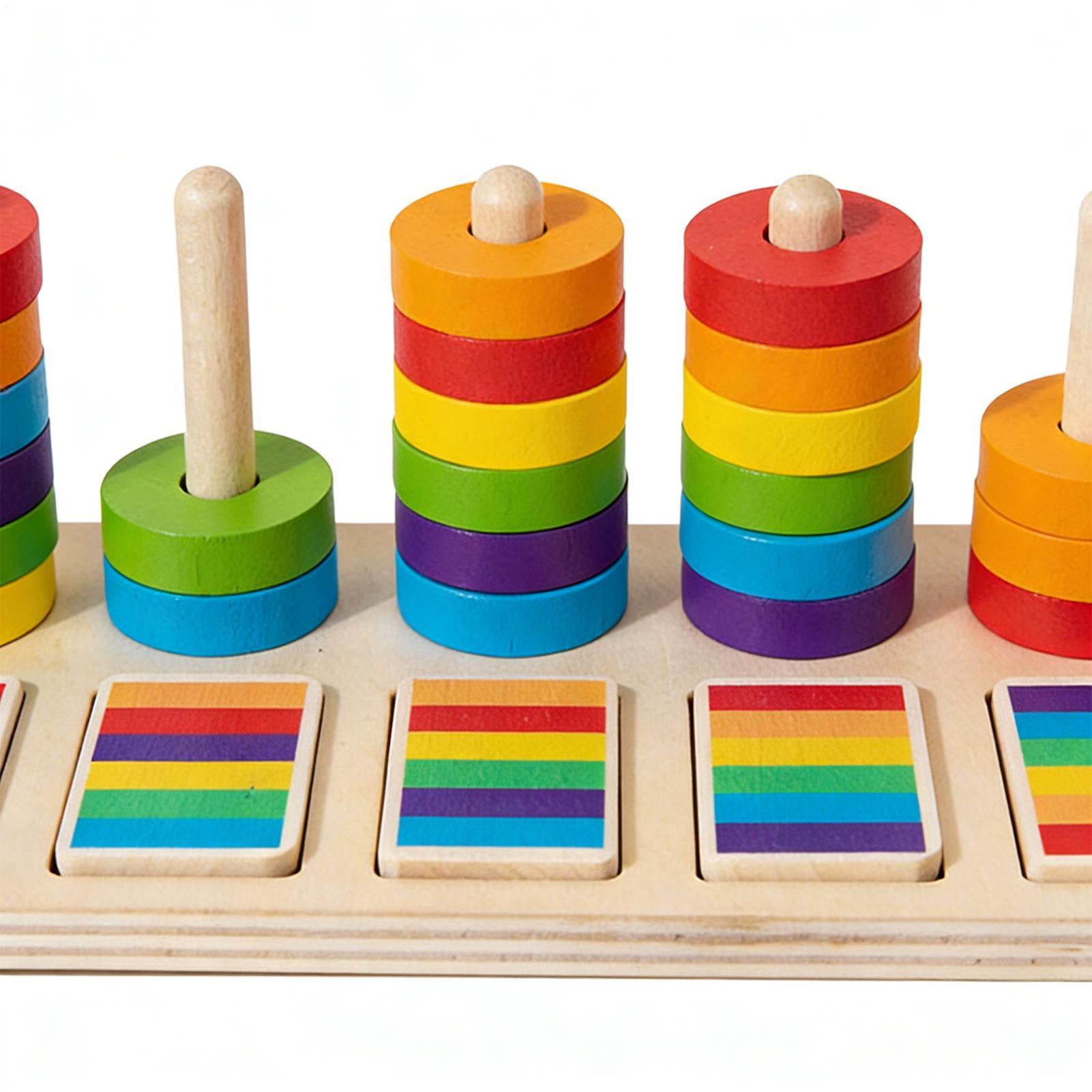 Mainan Susun Kayu Blok Pembela - Wooden Blocks Stacking ulasan dan harga