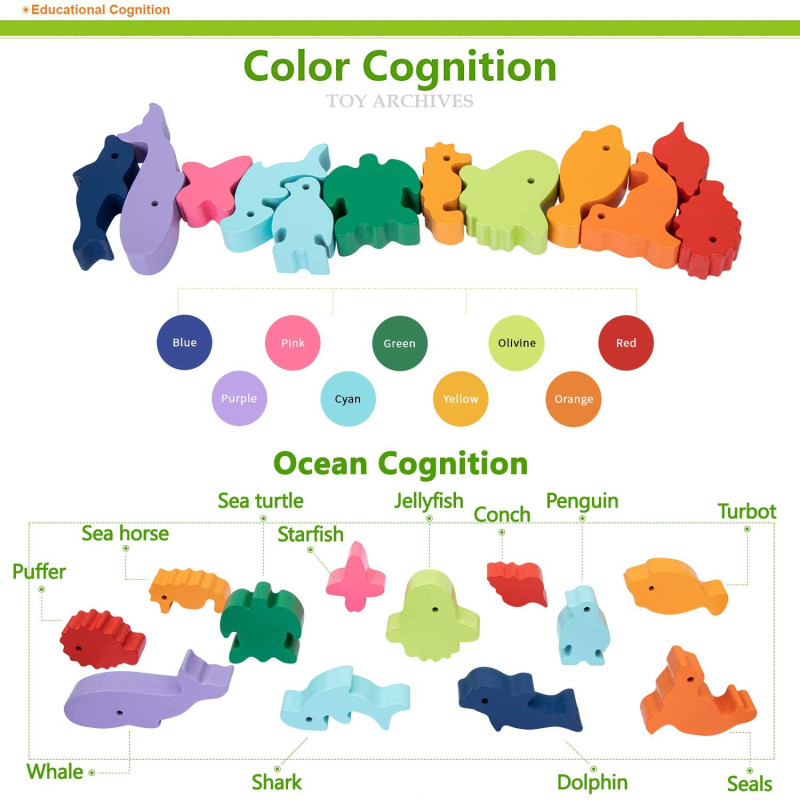 Mainan Permainan Papan Blok Ke - Wooden Blocks Stacking ulasan dan harga