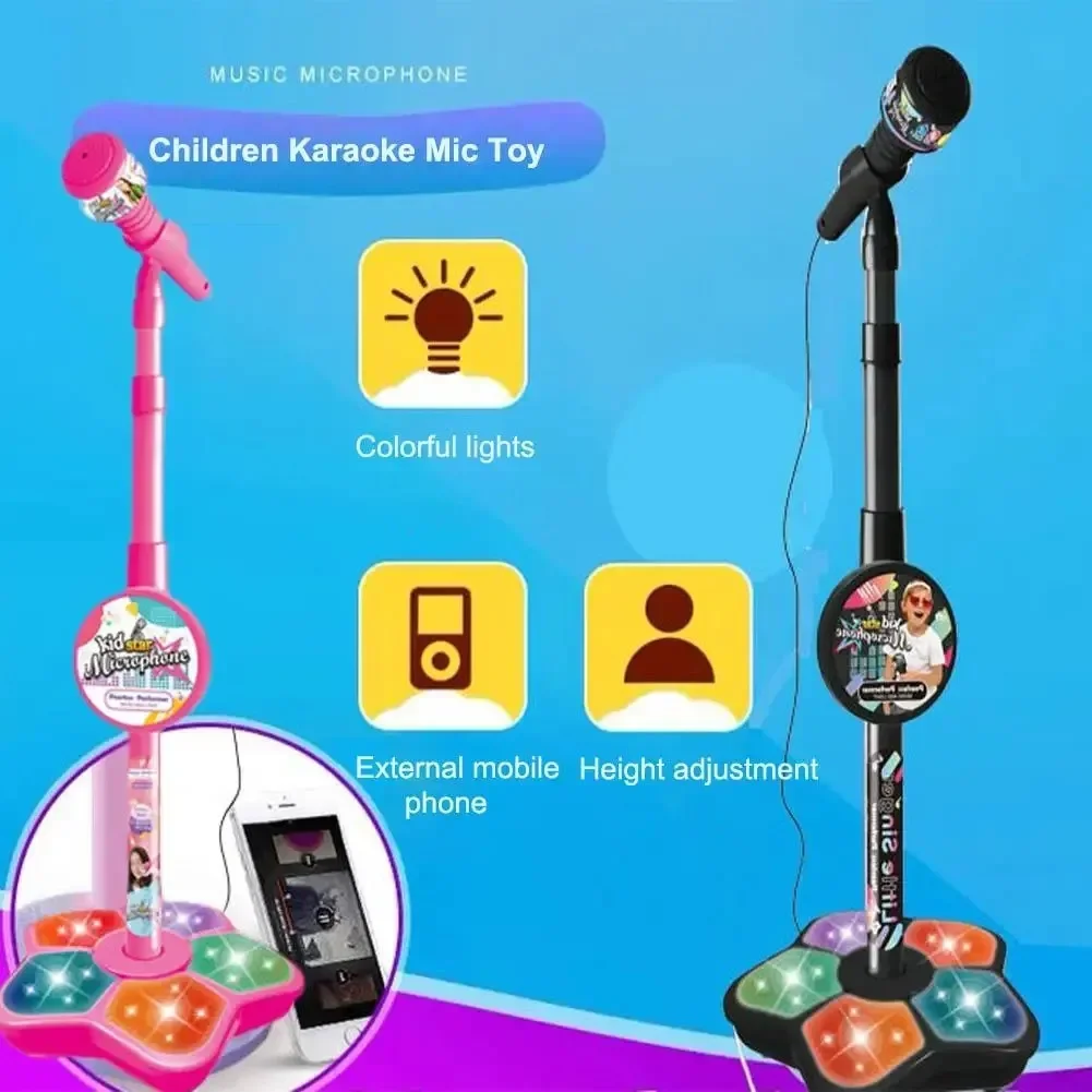 Mikrofon Anak-anak dengan Stan - Kids Microphone Karaoke ulasan dan harga