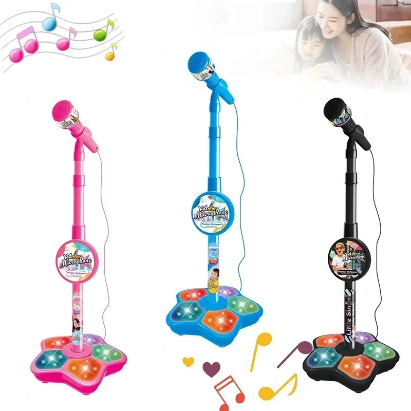 Mikrofon Anak-anak dengan Stan - Kids Microphone Karaoke ulasan dan harga