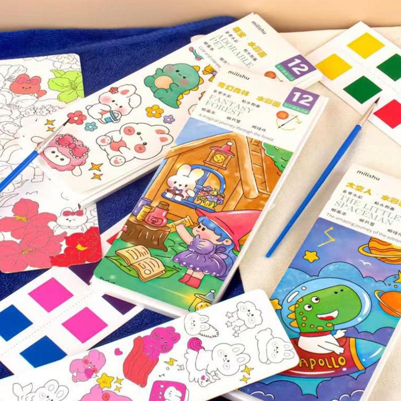 Mainan mewarnai gambar cat pig - Kids Toys Drawing ulasan dan harga