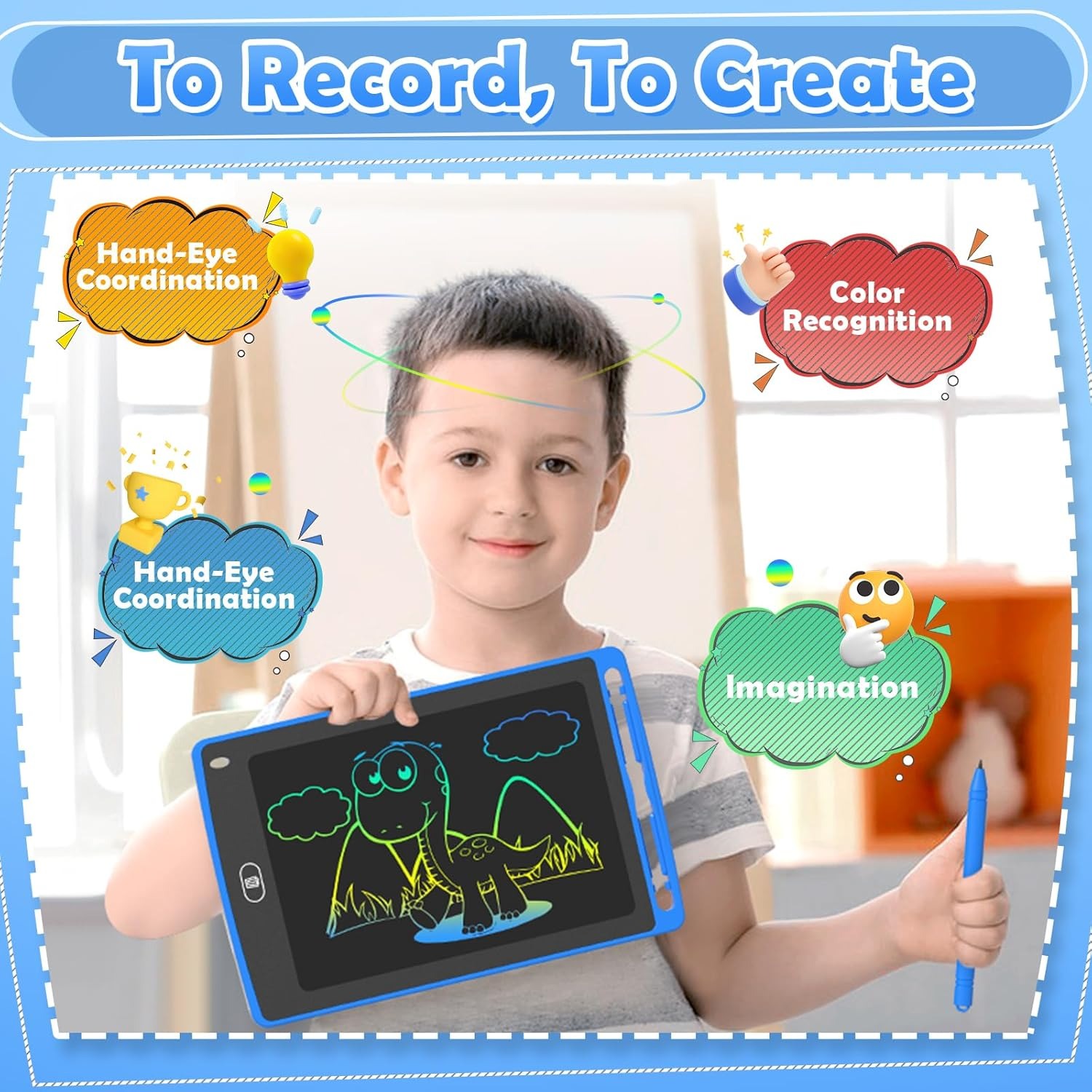 Paket Tablet Tulis LCD untuk A - Kids Toys Drawing ulasan dan harga