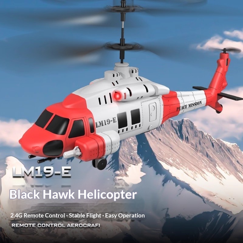 Helikopter RC LM19-E Black Haw - Kids' Toys Channel ulasan dan harga