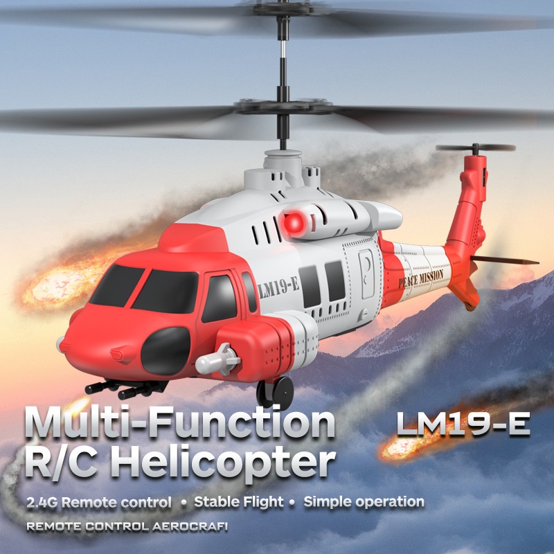 Helikopter RC LM19-E Black Haw - Kids' Toys Channel ulasan dan harga