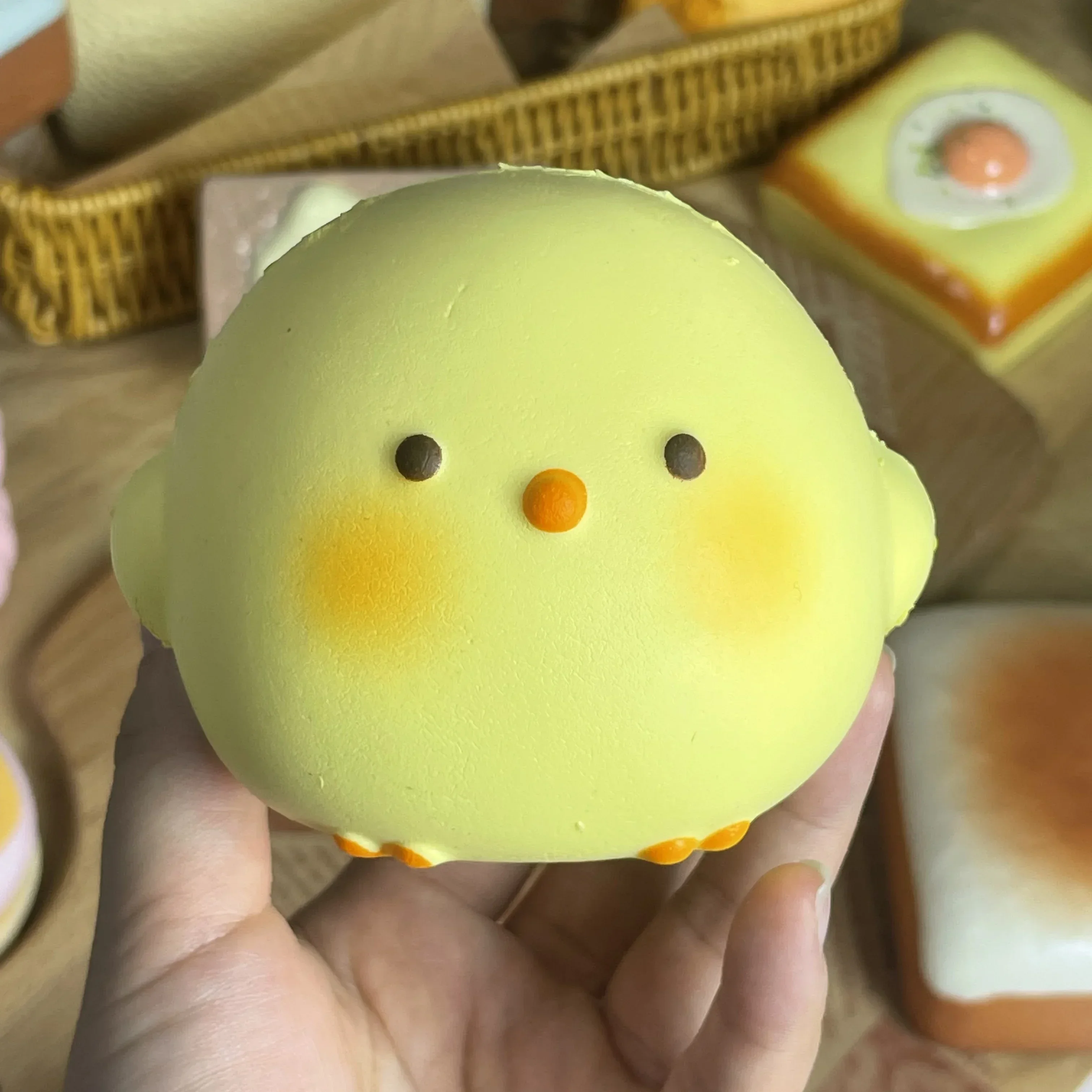 PANAS! Mainan Squishy Ayam Rak - Sensory Fidget Toys ulasan dan harga