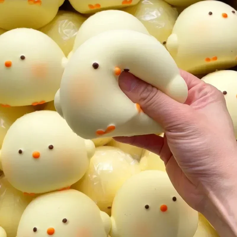 PANAS! Mainan Squishy Ayam Rak - Sensory Fidget Toys ulasan dan harga